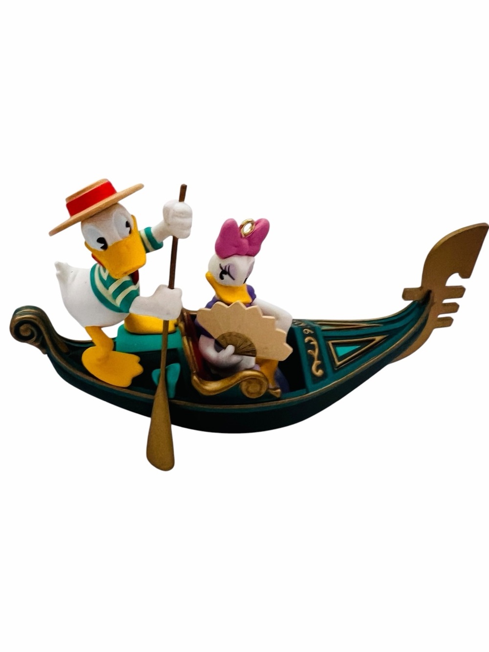 Disney Donald Duck & Daisy Gondola Ornament